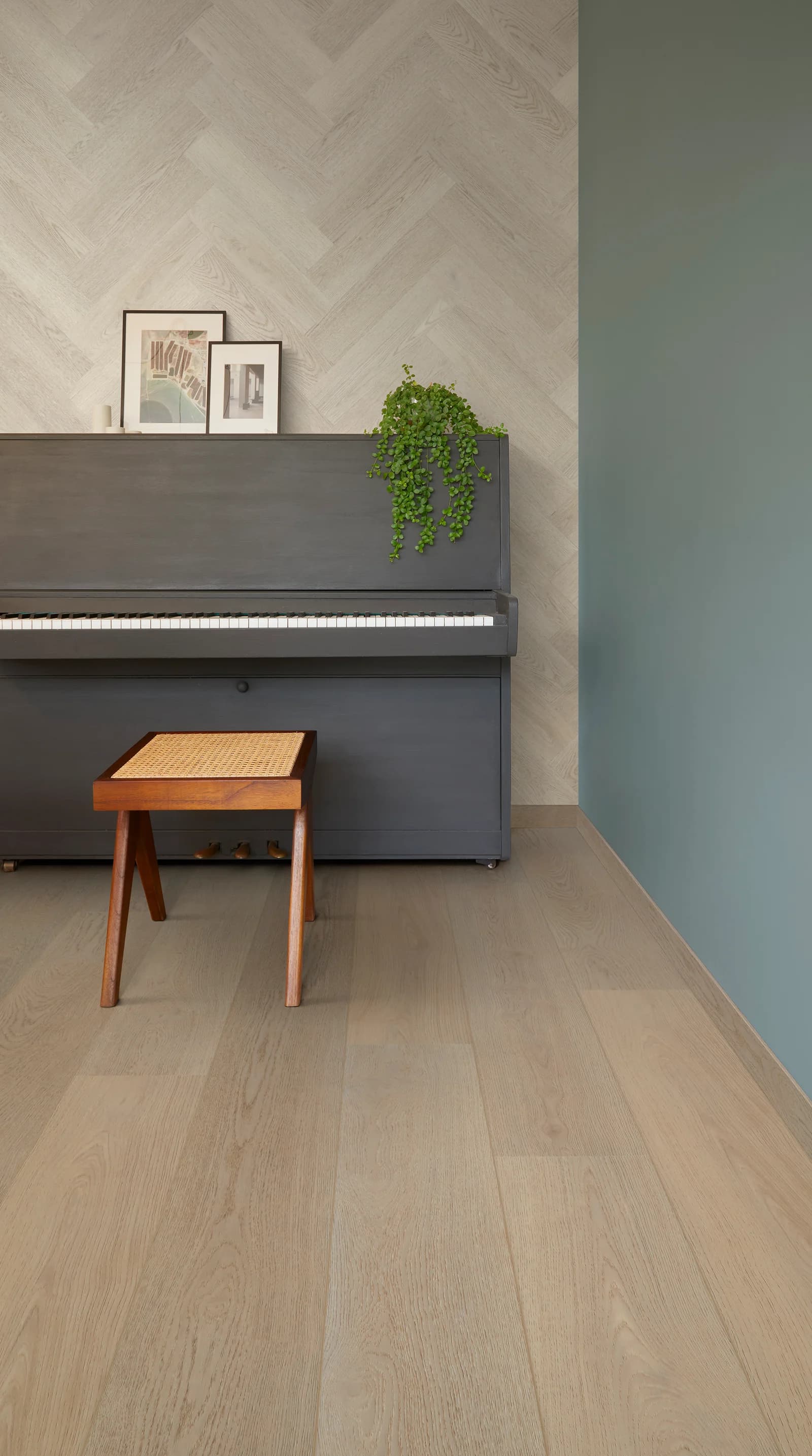 Vinylová podlaha COREtec Barley s realistickou kresbou dreva v interiéri