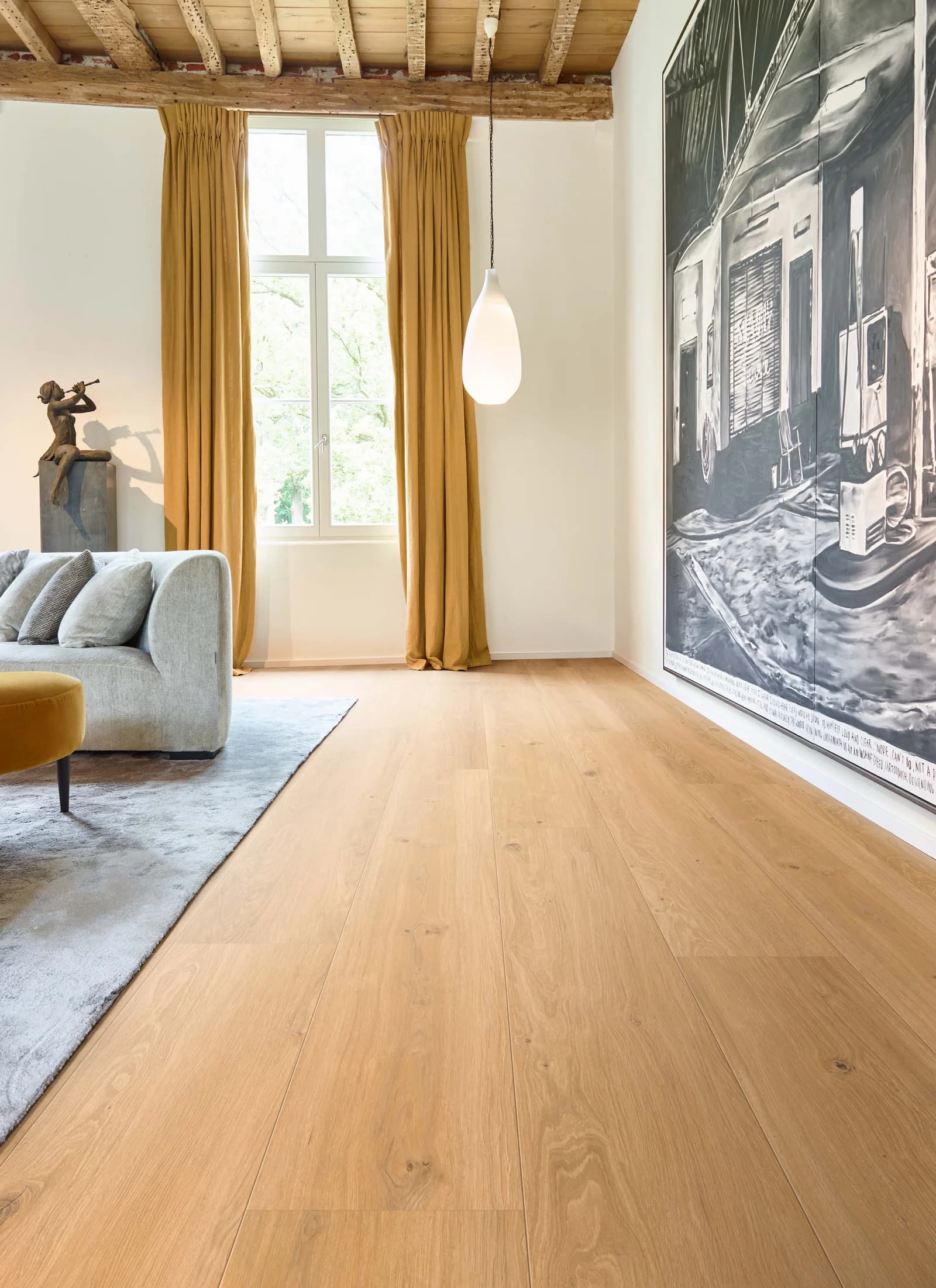 Vinylová podlaha COREtec Chambord s extra dlhými lamelami 2515 mm v interiéri