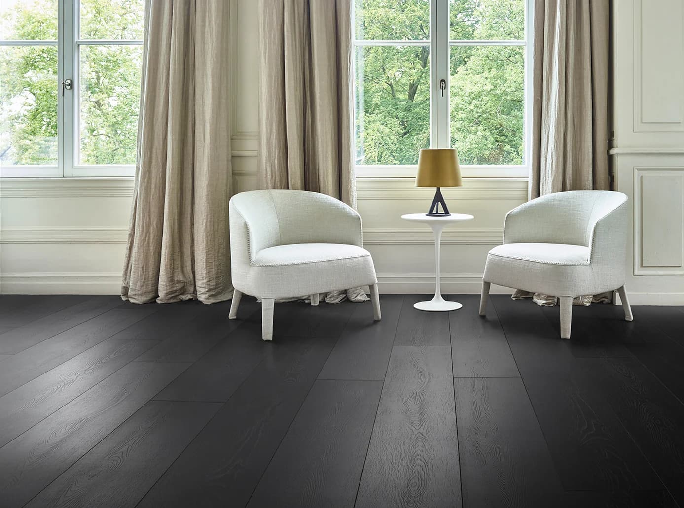Vinylová podlaha COREtec Chantilly s extra dlhými lamelami 2515 mm v interiéri