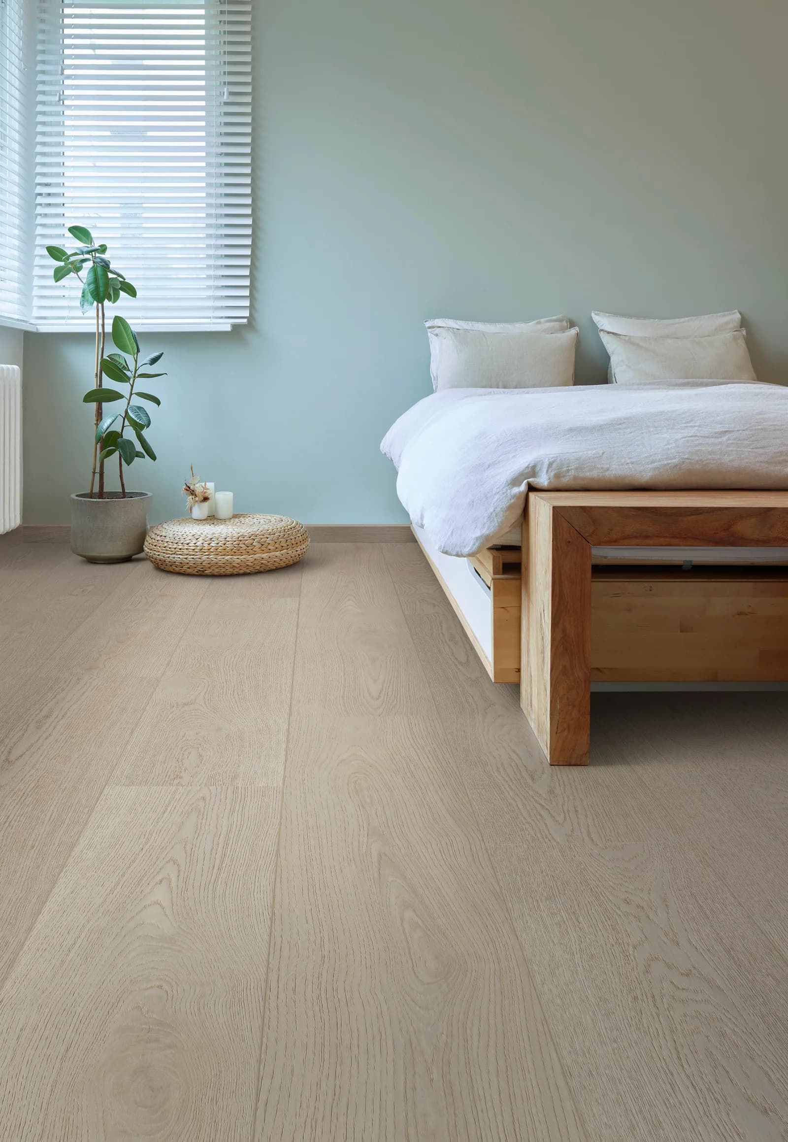 Vinylová podlaha COREtec Juniper s realistickou kresbou dreva v interiéri