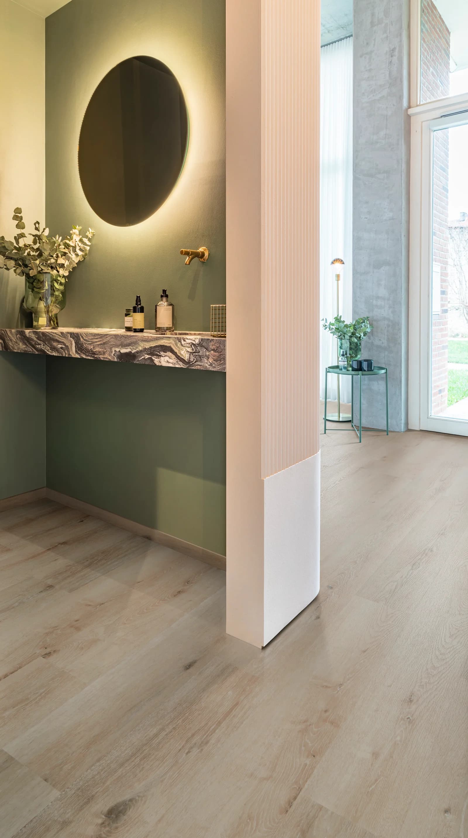 Vinylová podlaha COREtec Noble Oak 14 s odolnou 0,5 mm úžitkovou vrstvou v interiéri