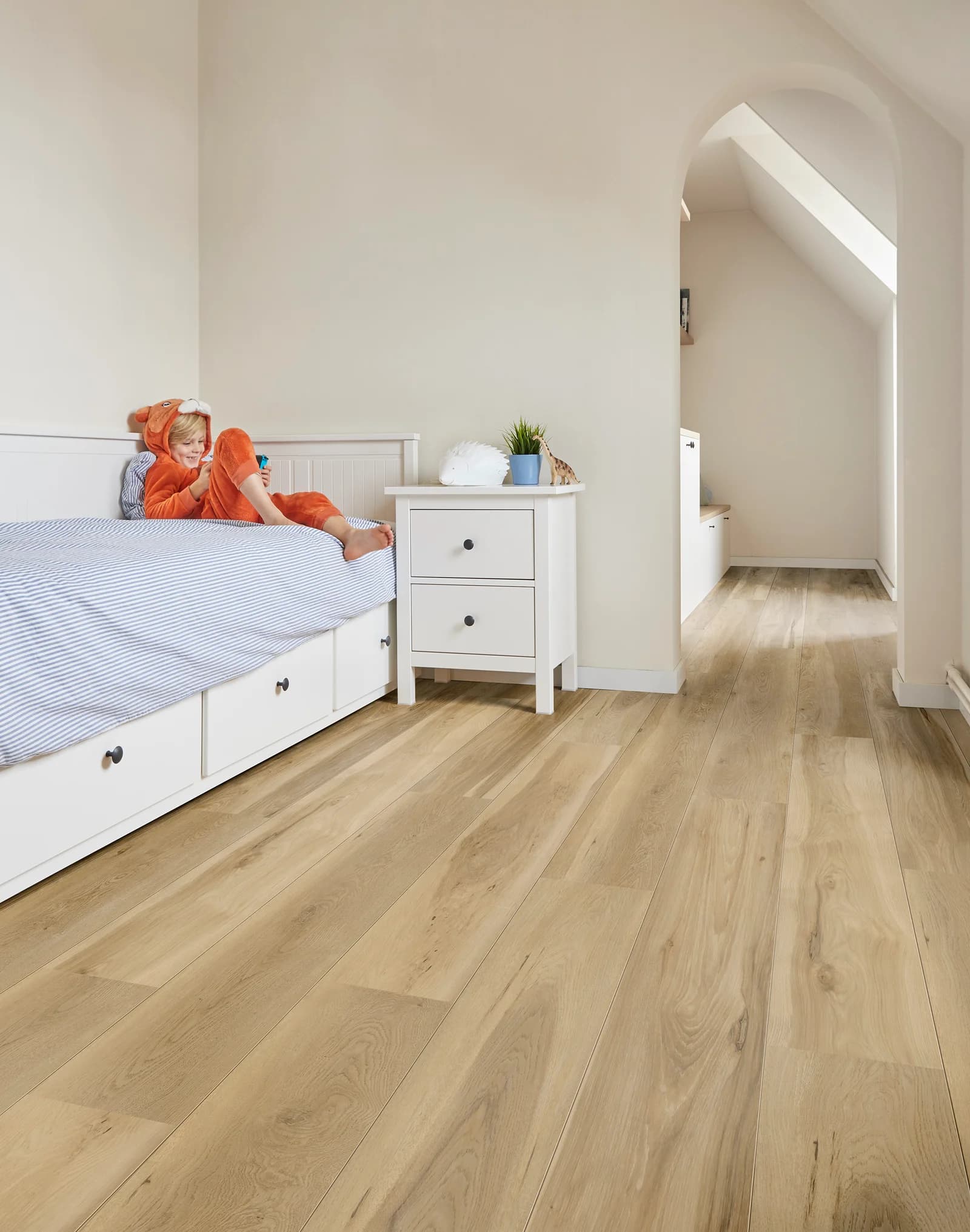 Vinylová podlaha COREtec Ocala ORECH 54 v interiéri