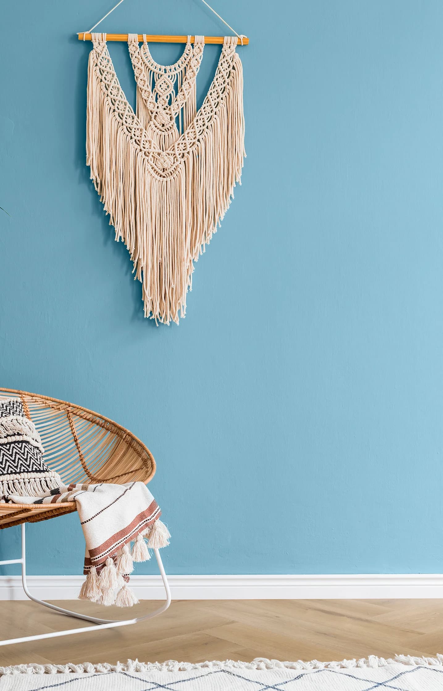 Vinylová podlaha COREtec Texas H54 Herringbone v interiéri