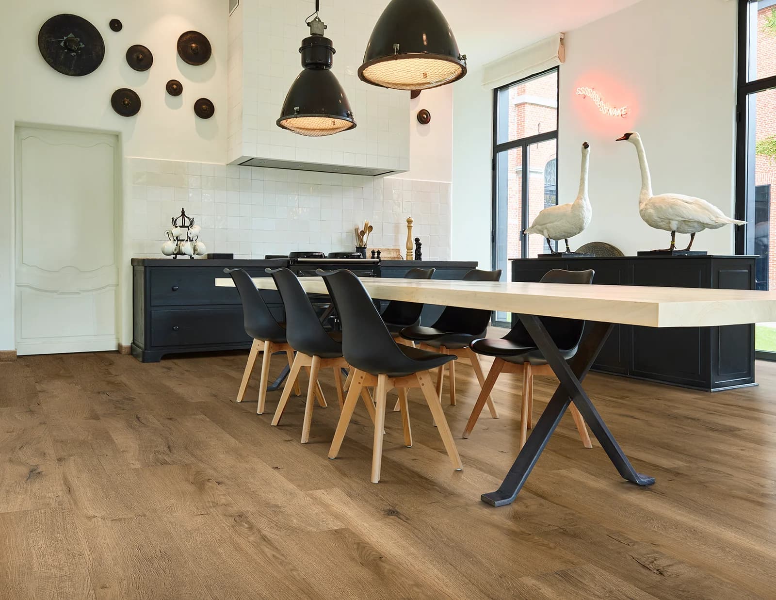 Vinylová podlaha COREtec Windsor s extra dlhými lamelami 2515 mm v interiéri